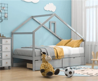 Tempat Tidur Rumah Pohon Kayu