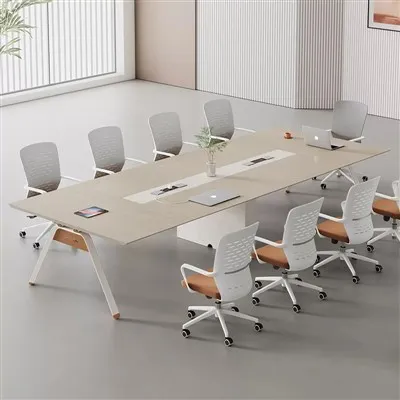 Meja Rapat Modern Dengan Combo Tempat Duduk